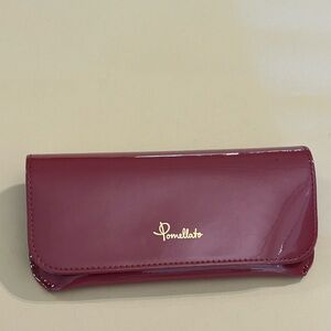 Pomellato Red Sunglass Case Empty